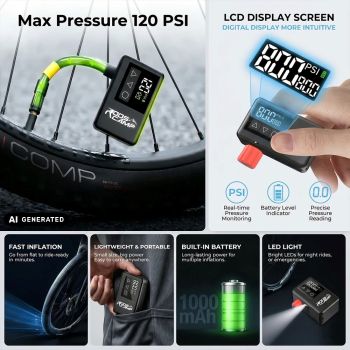 Preview: RoosCamp  Mini Bike Pump